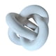 thumbnail image 1 of Adornos de cadena de madera de 3 eslabones, nudos de cadena decorativos, nudos de madera bohemios, hechos a mano Blanco, 1 of 9