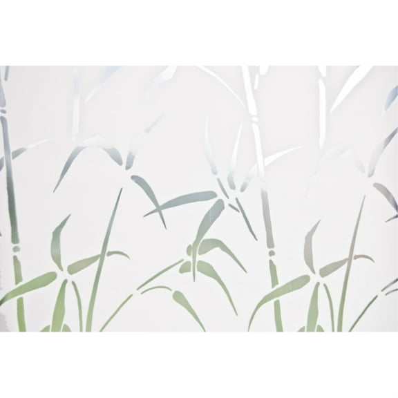 DC Fix 11.80" x 78.74" Bamboo Sidelight Privacy Window Film