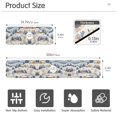 thumbnail image 3 of Yayeee Faucet Mat for Kitchen Sink 14.7" Diatomite Long Splash Guard Pad, Snowy Winter, 2 Pack, 3 of 7
