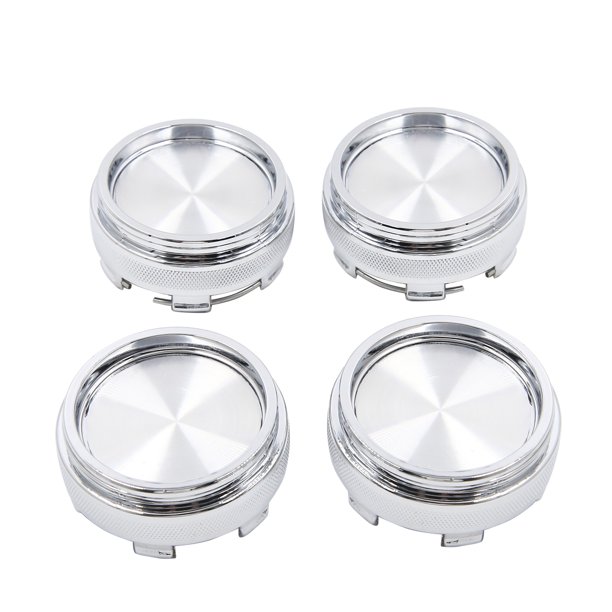 4 Pcs 66mm Dia 6 Clips Cars Wheel Tyre Center Hub Caps Protectors