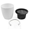 thumbnail image 4 of MYG Lazy Flower Pot Flowerpot Imitation Porcelain Series Plastic Self Watering Pot, 4 of 9