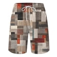 thumbnail image 5 of Gibobby Mens Shorts Men's Casual Stretch Cargo Shorts Classic Drawstring Elastic Waist Summer Work Short with Multi Pockets(XXXXXL,Dark Gray), 5 of 7