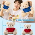 thumbnail image 4 of Personalized Gifts for Her Teddy Bear with Text+Photo, Bear Stuffed as Gifts for Valentines Day Christmas (8 IN--Text+Photo), 4 of 6