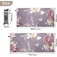 thumbnail image 4 of Purple Flowers Microfiber Quick Drying Beach Towel with a Carrying Bag Absorbent and Sand Free Towel for Kids Teens Adults Travel Gym Camping Pool Yoga Outdoor and Picnic, 4 of 7