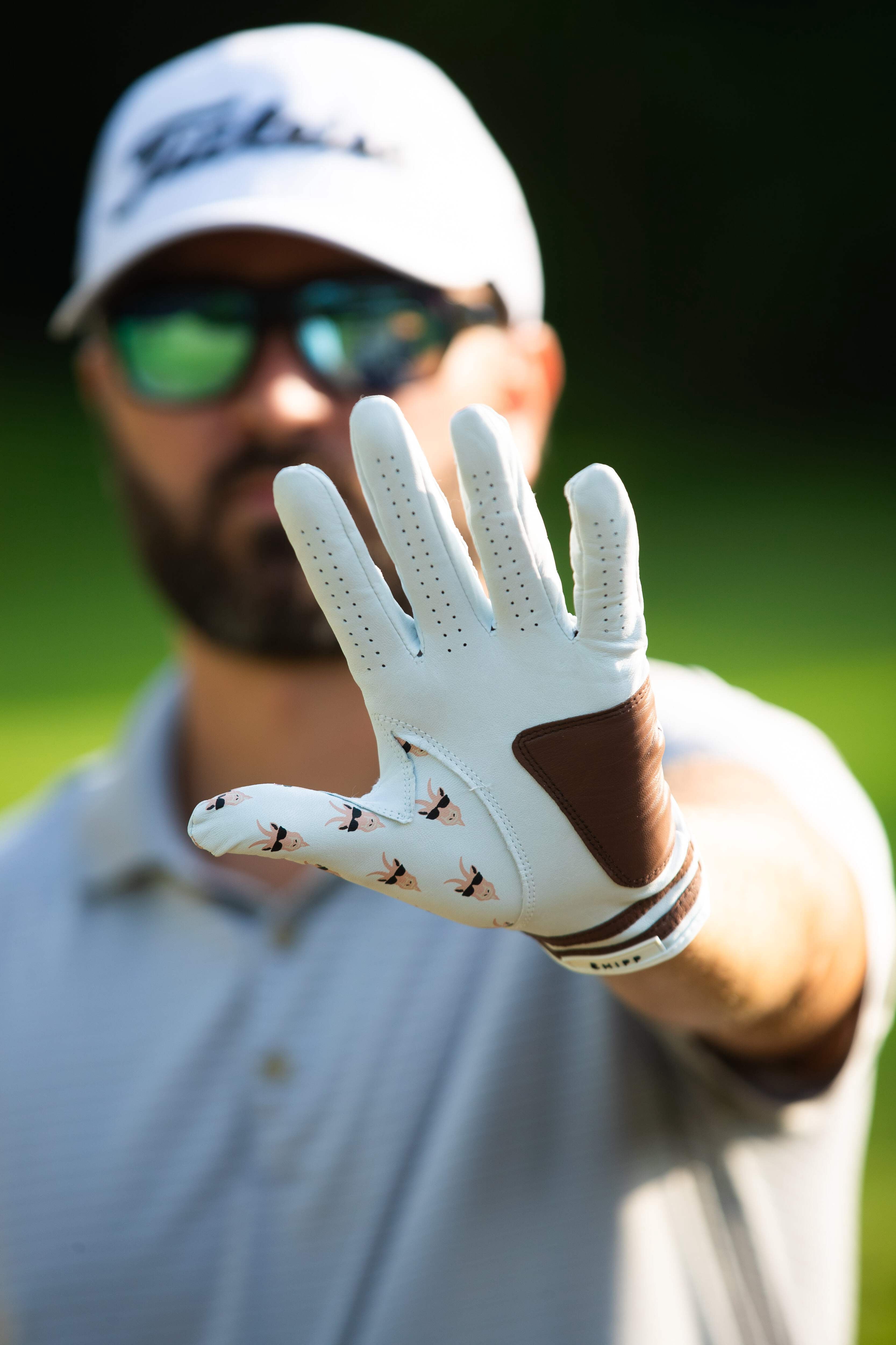 GOAT Golf Glove | Premium Cabretta Leather & Supportive Palm Pad