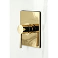 thumbnail image 3 of Kingston Brass KB6342DL Concord Single-Handle Pressure Balanced Tub and Shower Faucet, Polished Brass, 3 of 7