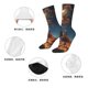 thumbnail image 5 of Fotbe Cowboy Boots Under Starry Sky Calcetas Largas con Estampado para Hombre y Mujer – Calcetas de Compresión Transpirables y Elásticas, Viajar y Uso Diario Talla 5-11, 5 of 6