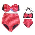 thumbnail image 3 of ITFABS Mommy and Me Matching 2PCS Bikini Set, Swimsuit, Summer Bathing Suit, 3 of 8