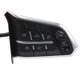 thumbnail image 4 of Botón de control de crucero de audio del interruptor del volante multifunción del automóvil para F5 F7 F7X, A negro, negro, 4 of 5
