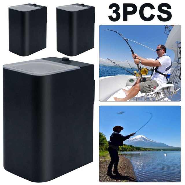 Cebo Pesca UV Lámpara Impermeable para Herramienta Al Aire Libre Color 3 Uds.