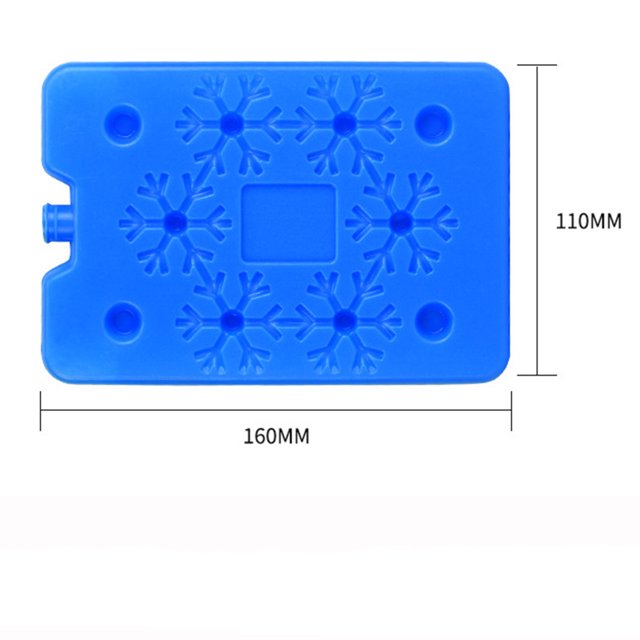 Paquete de hielo para lonchera y refrigerador, sin BPA, reutilizable y de larga duración, diseño delgado y liviano para niños, juego de 4, divertido y colorido Zhivalor OTTO-ZYS-0055