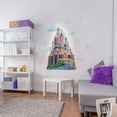 thumbnail image 2 of Disney Princess Castle with String Lights Wall Decals, 2 of 7
