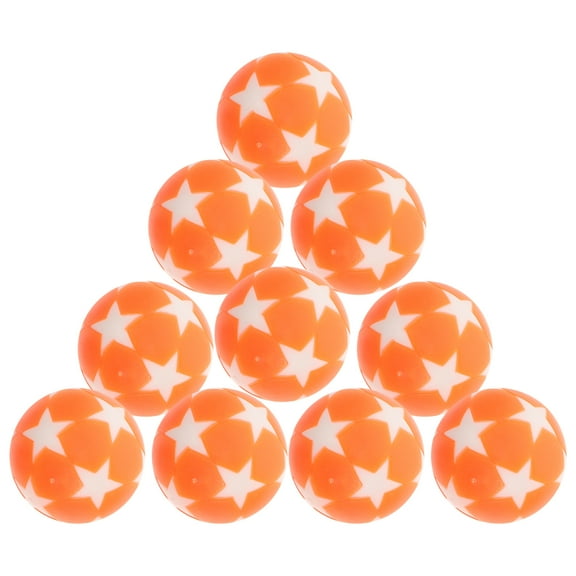 unbranded  10 Pcs Table Soccer Replaceable Foosball Balls Toddler Footballs