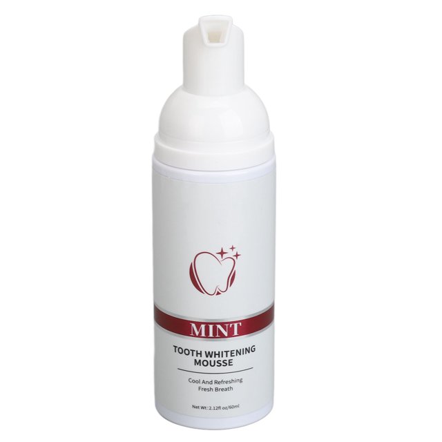 Mousse para blanquear los Dientes ANGGREK Limpieza eficaz Conveniente Pasta de Dientes Blanqueadora En Mousse de 60 ml