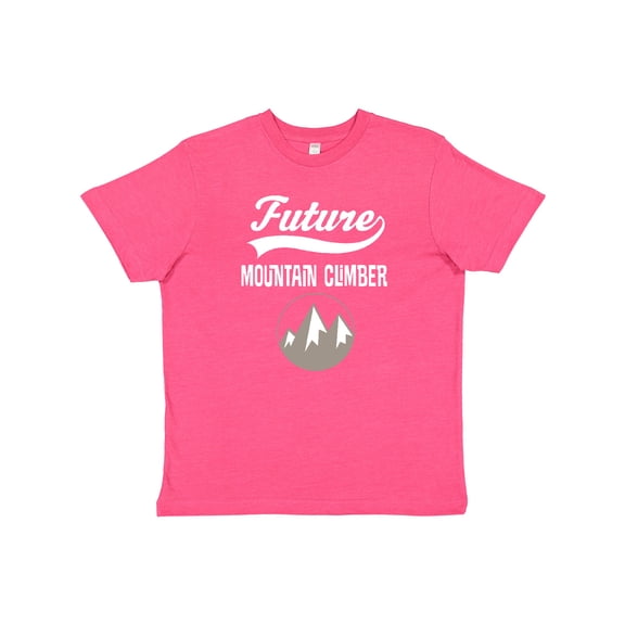 Inktastic Future Mountain Climber Hiking Youth T-Shirt