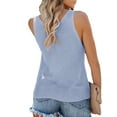 thumbnail image 4 of V-Neck Women Casual Knit Tops Sweater, 4 of 5