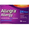 Allegra Allergy 24 Hour Allergy Relief Tablets 15 ea