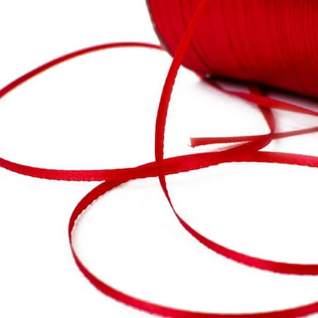 GETAJGHSD Red Satin Ribbon Thin 1Pcs 870 Yard