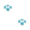 thumbnail image 4 of VONKY 50pcs DIY Delight - Fuel Creativity And Ideas To Life Versatile Fabric For DIY Light Blue 4.5cm 2Set, 4 of 6
