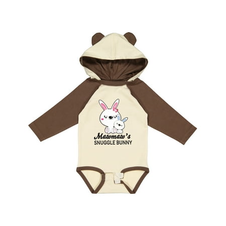 

Inktastic Mawmaws Snuggle Bunny Easter Gift Baby Boy Long Sleeve Bodysuit