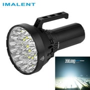 IMALENT MS32 Brightest Flashlight, Tactical, High Lumens, Type-C Rechargeable, 200,000 Lumens, CREE XHP70.2 LEDs, 8 Modes, Outdoor, Emergency, Caving