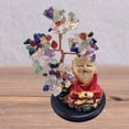 thumbnail image 2 of Árbol del dinero Feng Shui Árbol de cristal del dinero Decoración Feng Shui para oficina y hogar con Estilo C, 2 of 8