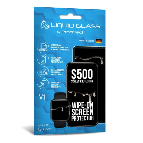 Protecteur d'Écran en Verre Liquide avec Garantie de Protection d'Écran de 500 $ - Universel
