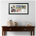 thumbnail image 2 of ArtToFrames Collage Photo Picture Frame with 6 - 3.5x5.5 Openings, Framed in Black with Chantilly and Black Mats (CDM-3926-153), 2 of 8