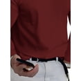thumbnail image 3 of Cilcicy Men Relaxed Sports Elastic Comfort Long Sleeve Fall V-Neck Shirt, 3 of 4