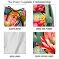 thumbnail image 4 of luoweisi Men's Beach Shorts Quick Dry Swim Trunks with Mesh Lining Cactus L, 4 of 5