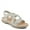 Light Grey, variant on Women's CROSSBEAM Cross Over Sandals Black EU 36 / US 5.5 - 6