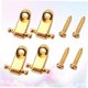 thumbnail image 4 of Houderco 2Jgo Roller String Tree Retiene Cuerdas Guitarra Eléctrica Color Dorado, 4 of 7