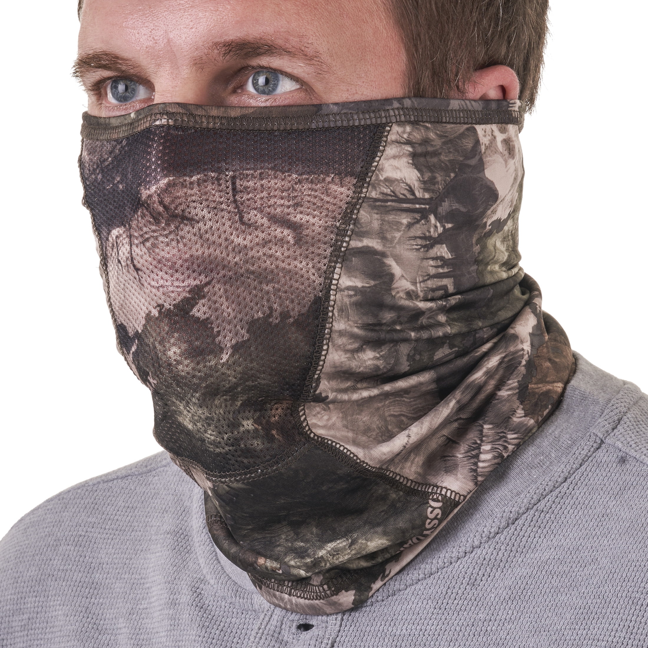 Mossy Oak Terra Gila Lightweight Hunting Neck Gaiter, One Size Fits Most, Polyester/Spandex