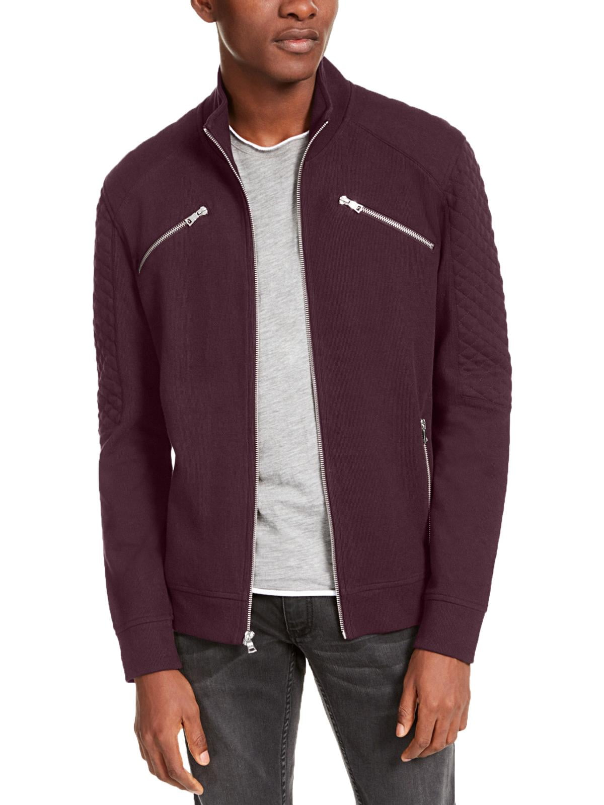 INC Mens Lightweight Quilted Jacket Red XL