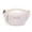 White, variant on Nylon Casual Waist Pack Lightweight Versatile Crossbody Sling Outdoor Sports Shoulder Belt