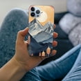 thumbnail image 3 of COMIO  Case Compatible for iPhone 15 Cute Clear for Women Girly Designer Girls, Transparent Phone Case Design Compatible with iPhone 15 (Mountain Sun Trees Landscape), 3 of 4