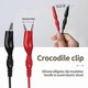 thumbnail image 3 of 16-Piece Super Sharp Multimeter Test Leads, Silicone Test Leads for Electronic Testing, Black Silver-Silver Red, 3 of 5
