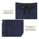 thumbnail image 3 of Short Deportivo Para Hombre Transpirable Elástico Cómodo, 3 of 8