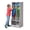 Gray/Gray, variant on 2 Section Coat Locker with Step   - Gray
