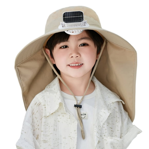 Sombrero de verano Eigraketly con protección solar multicolor