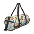 thumbnail image 3 of KLL Insects and Flowers Duffle Bag For Men Women Sport Gym Fitness Tote Travel Training Workout Basketball Football Weekender, 3 of 8