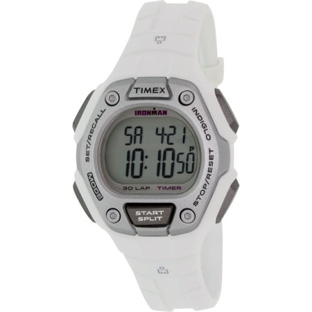 UPC 753048575794 product image for Women's Ironman Classic 30 Mid-Size Watch, White Resin Strap | upcitemdb.com