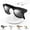White, variant on R1 Smart Glasses Charging Stand for Meta Ray-Ban | PD Fast Charge & RGB Indicator | Portable Dock with Anti-Slip Base | Includes Dual Type-C Cable (Black/White)