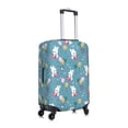 thumbnail image 3 of Xecao Rabbit And Balloon print Elastic Luggage Cover, with double-sided print , is perfect for travel, business, and daily use, 3 of 9