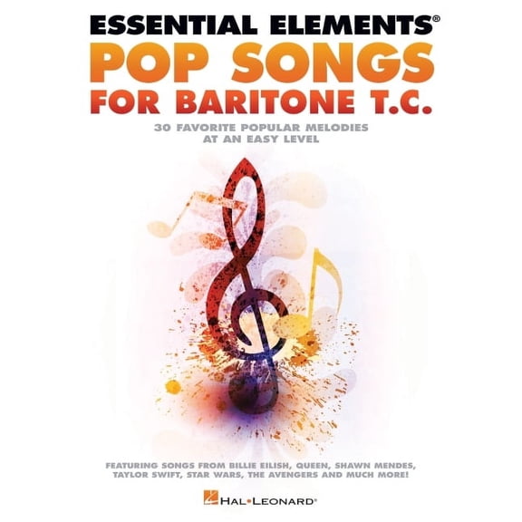 Essential Elements Pop Songs for Baritone T.C. (Paperback)