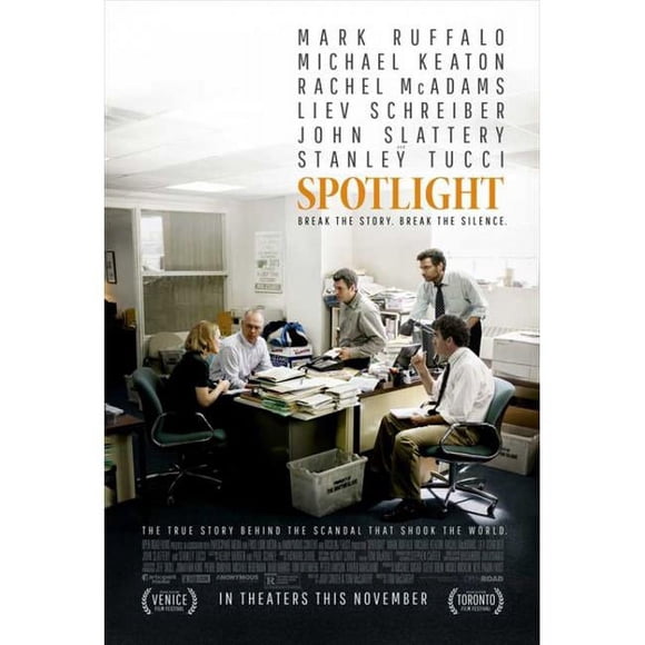 Pop Culture Graphics MOVCB54545 Spotlight Movie Poster, 11 x 17