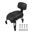 thumbnail image 1 of Miulika Coussin de Siège Arrière de Moto Confortable et Résistant à l'Usure Noir, 1 of 8