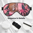 thumbnail image 4 of Fuzoiu Cheetah On Toilet Humor Art Print Sleep Masks,Eye Masks with Adjustable Strap for Sleeping,Night Eye Shade for Women Men,Eye Cover for Full Night's Sleep, Travel and Nap, 4 of 7