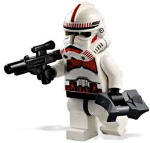 Pre-Owned Star Wars Clone Wars Clone Troopers Battle Pack Set LEGO 7655