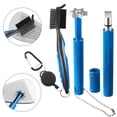 thumbnail image 1 of sweethay Cepillo de limpieza de Golf de doble cara, afilador de ranuras de Golf antideslizante, herramienta de limpieza duradera, cepillos, Golf, 1 of 6